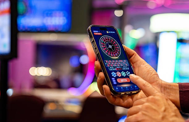Blackjack table betting layout with chip denominations on diamondtoto